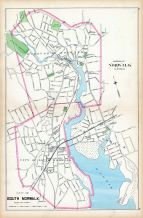Norwalk Borough, South Norwalk City, Connecticut State Atlas 1893